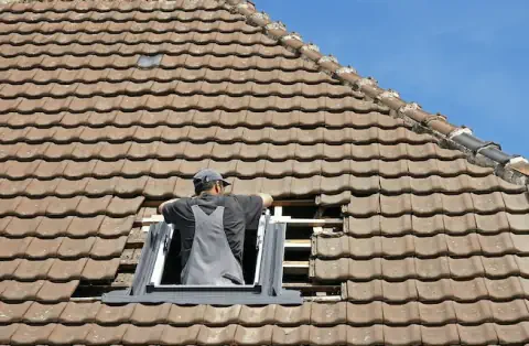 Pose de velux - Domptin
